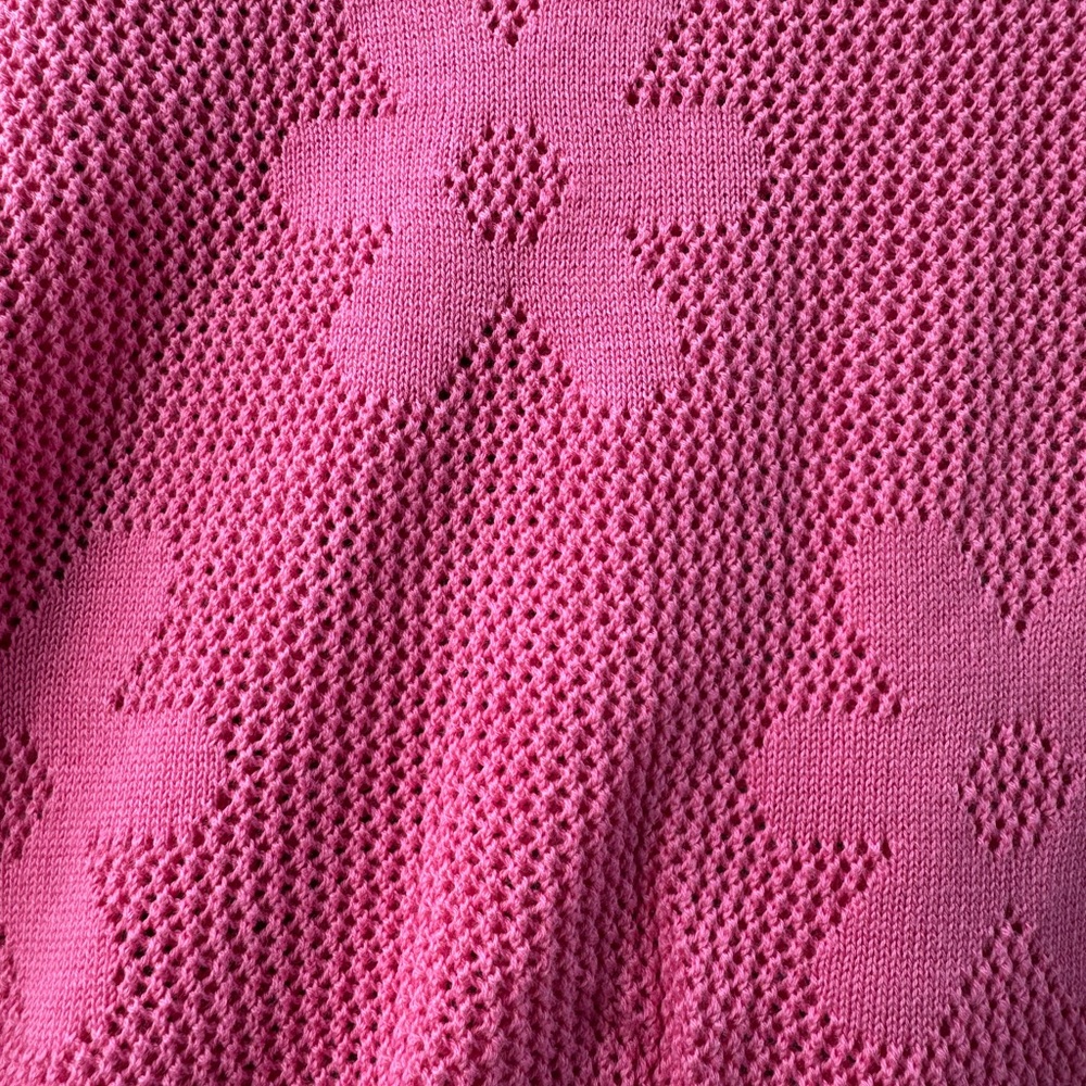 ๐ธ BEACH RIOT Libbi Long Sleeve Pink Cotton Cover-Up Flower Embroidery Dress ๐ธ - Picture 5 of 9